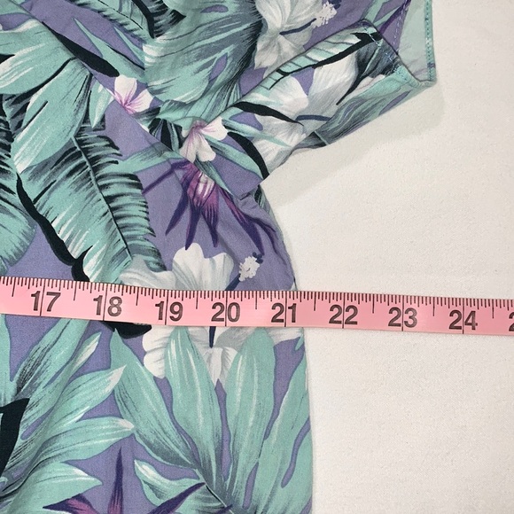 Hilo Hattie 🌺Vintage Hawaiian MuuMuu Floral Dress w/ 1 Pocket 100% Cotton XL - Picture 6 of 9